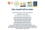 One month left to get your Tourism Awards entries in